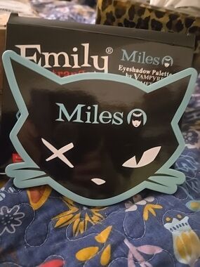 Brand New Vampire Cosmetics Emily The Strange Eyeshadow Palette - Discontinued